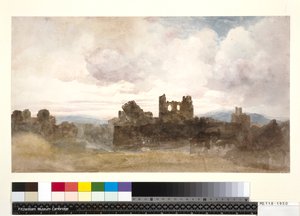 Caerphilly Castle by Peter de Wint